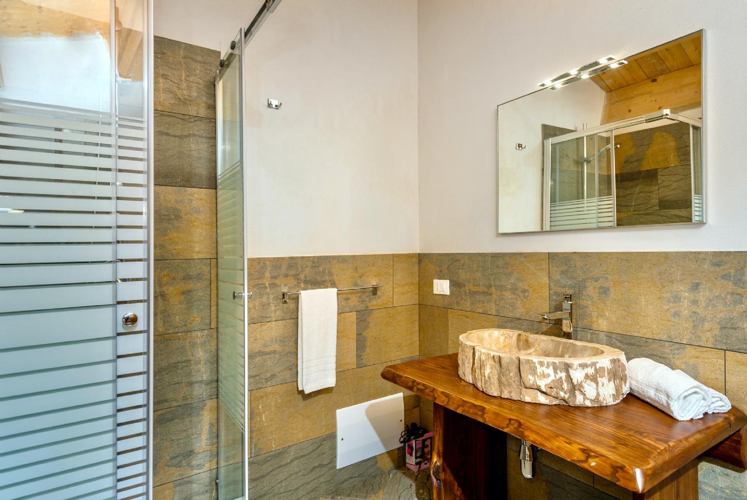 Bathroom with shower