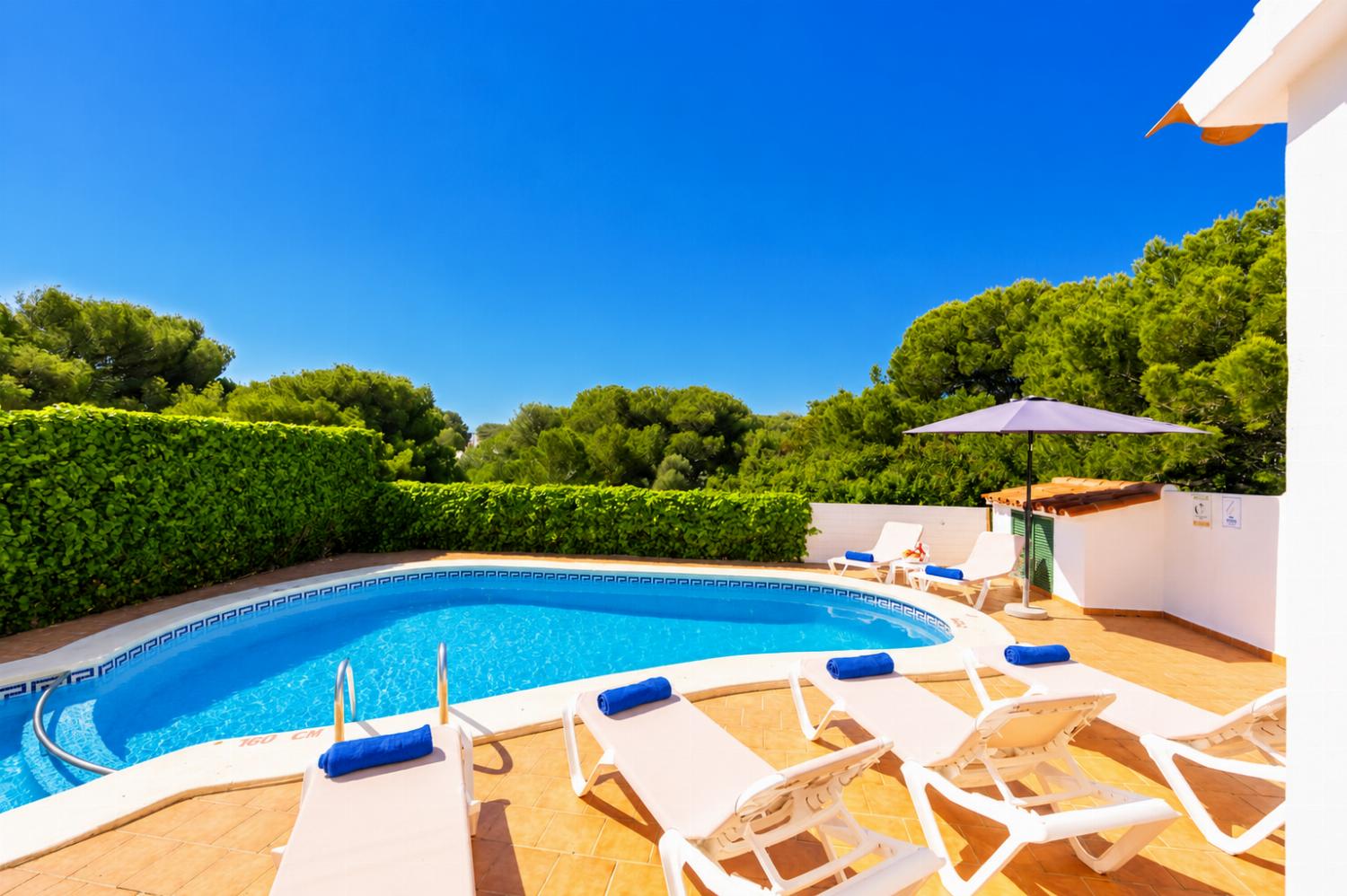 Private pool and terrace