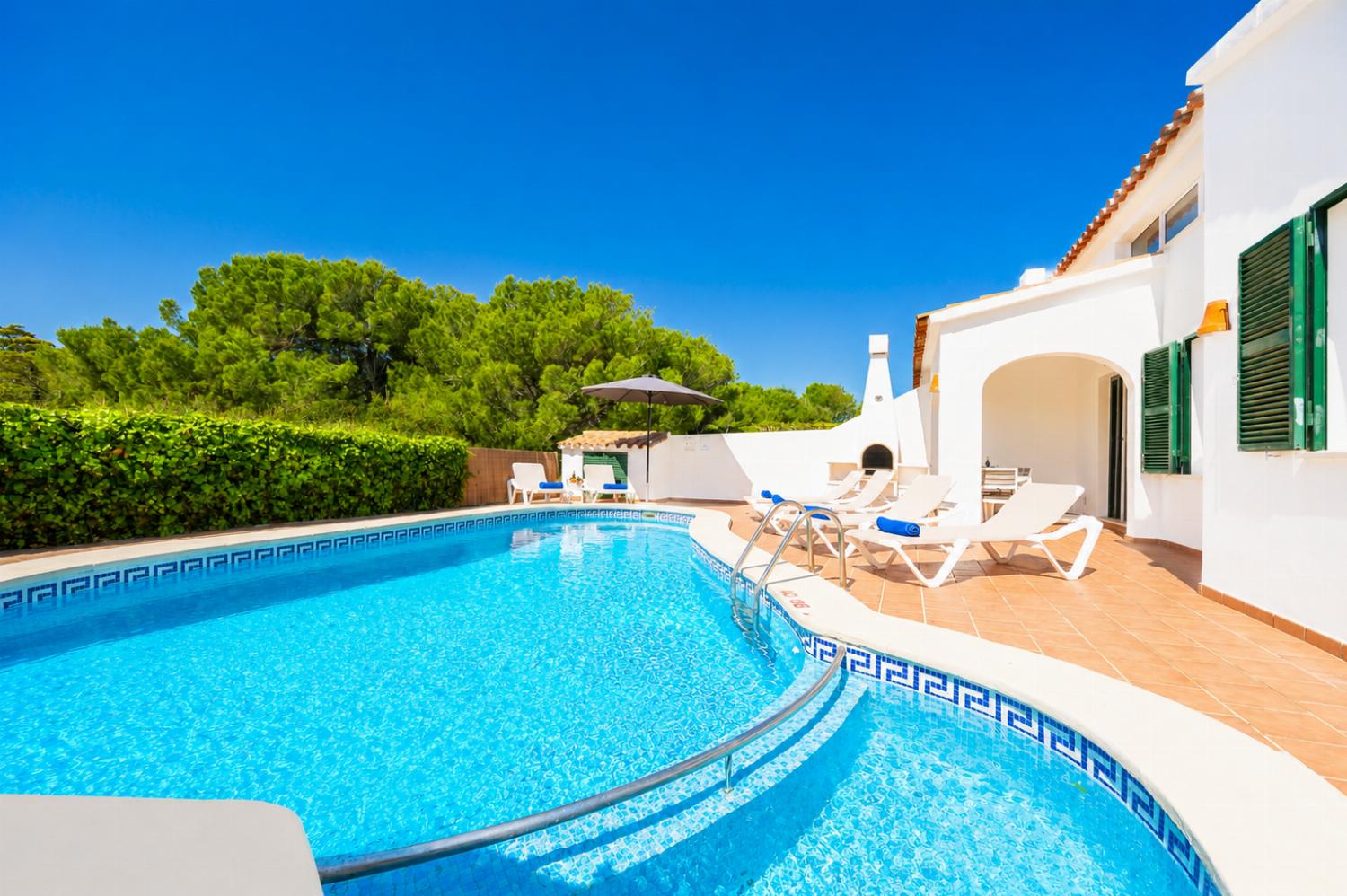 Private pool and terrace
