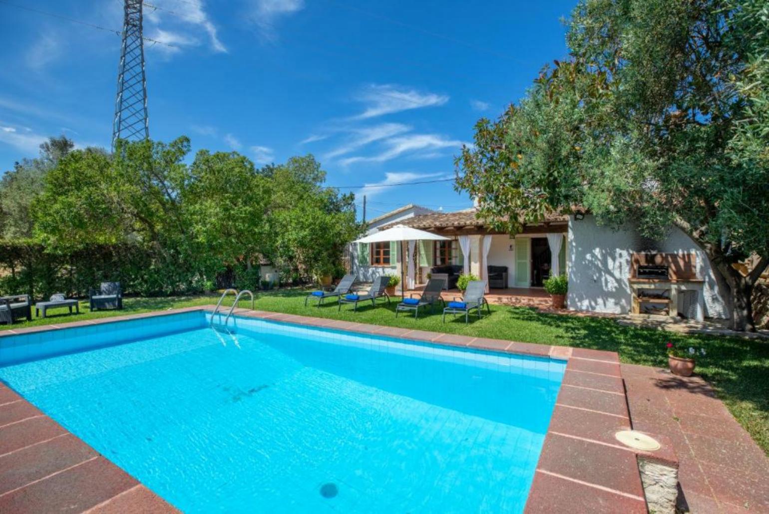 Beautiful villa with private pool, terrace, and garden