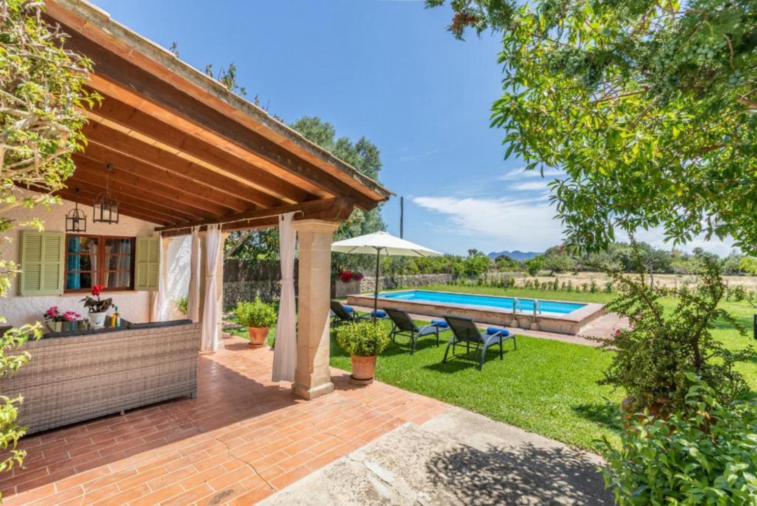 Beautiful villa with private pool, terrace, and garden