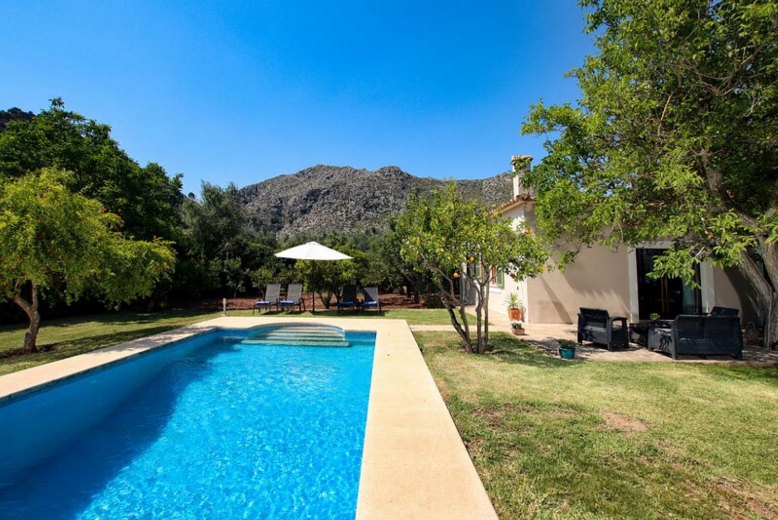 Beautiful villa with private pool, terrace, and garden