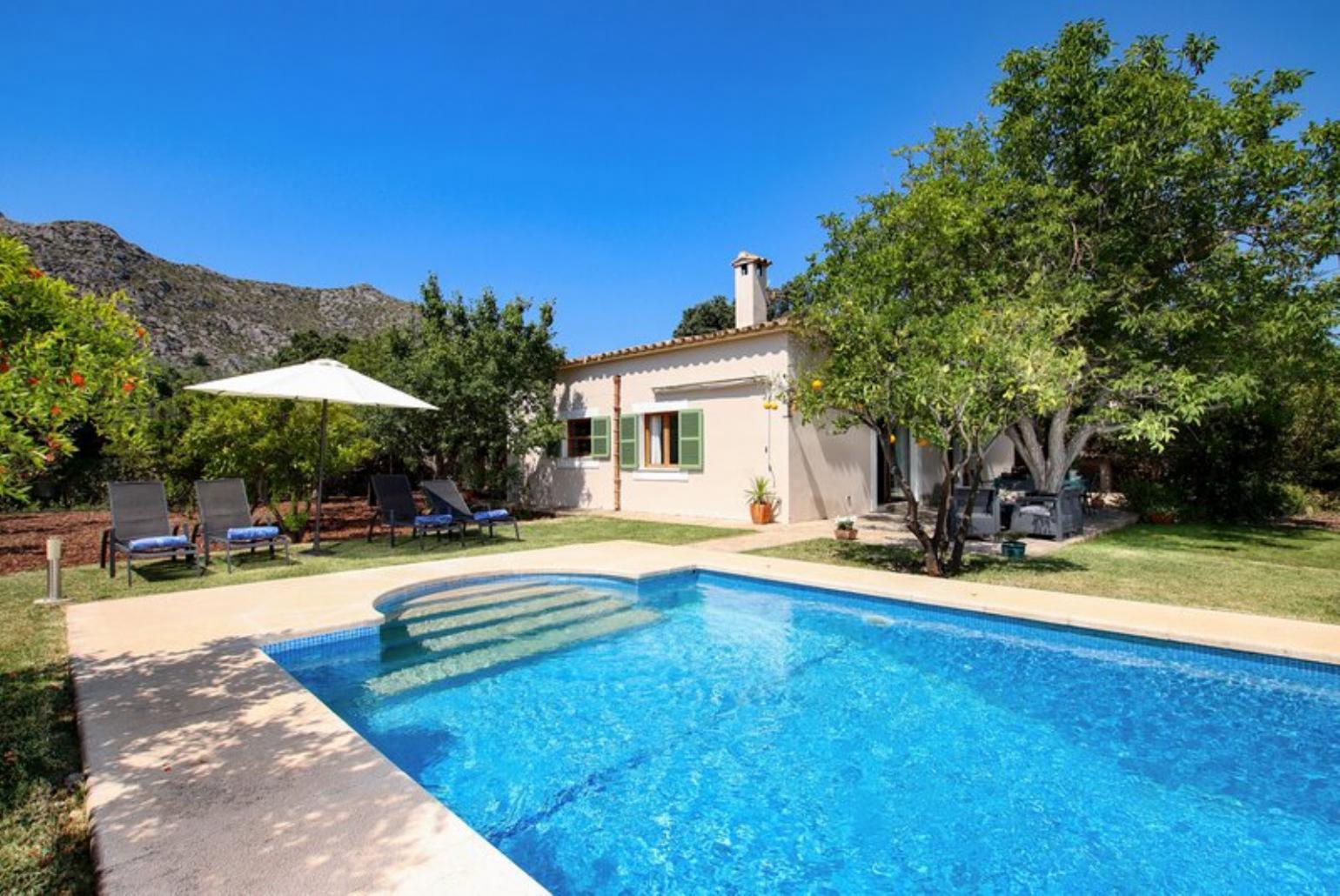 Beautiful villa with private pool, terrace, and garden