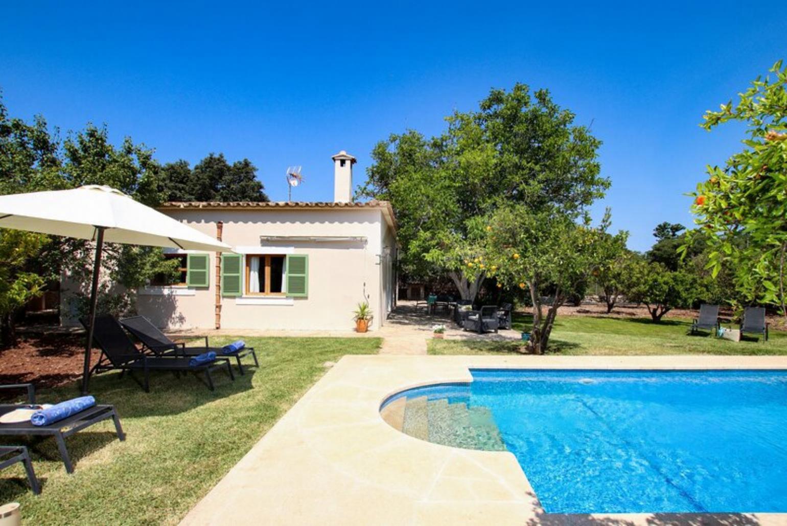 Beautiful villa with private pool, terrace, and garden