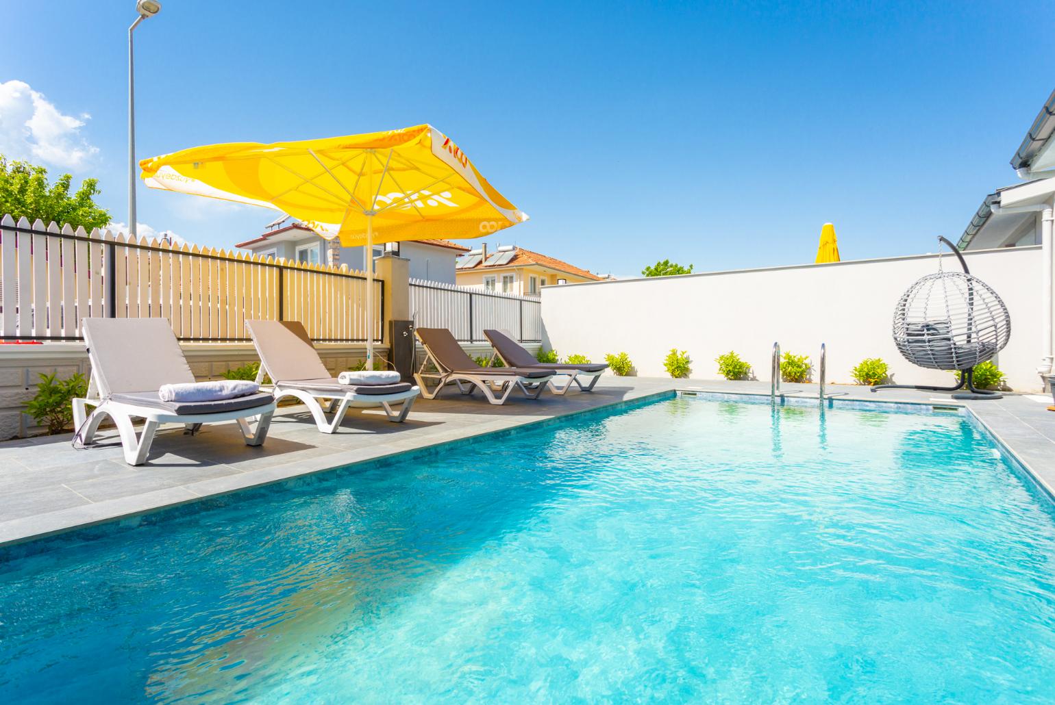 Private pool and terrace