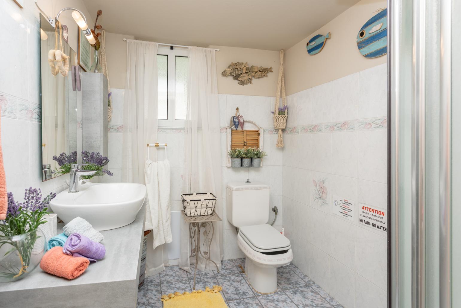 Family bathroom with shower