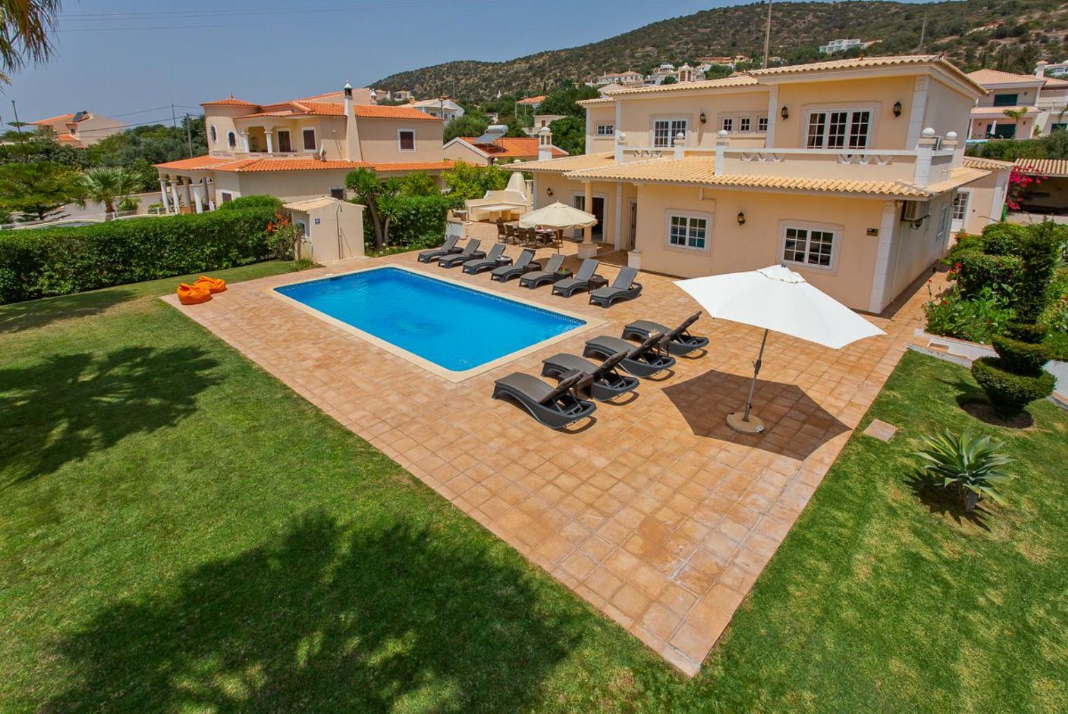 Beautiful villa with private pool and terrace area.