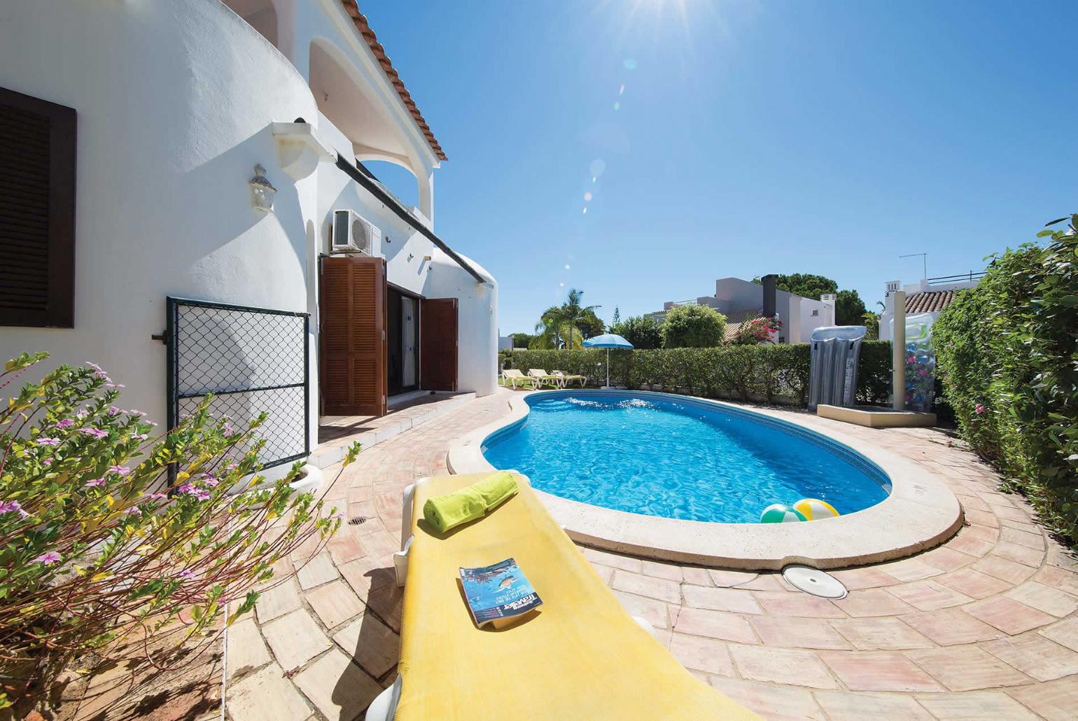 Beautiful villa with private pool and terrace area.