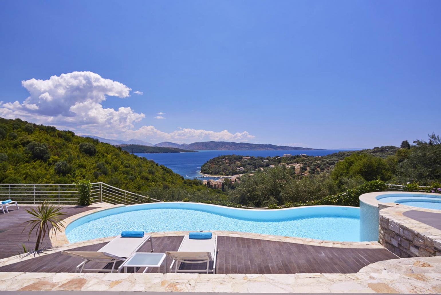 Beautiful sea view private villa with private pool and jacuzzi