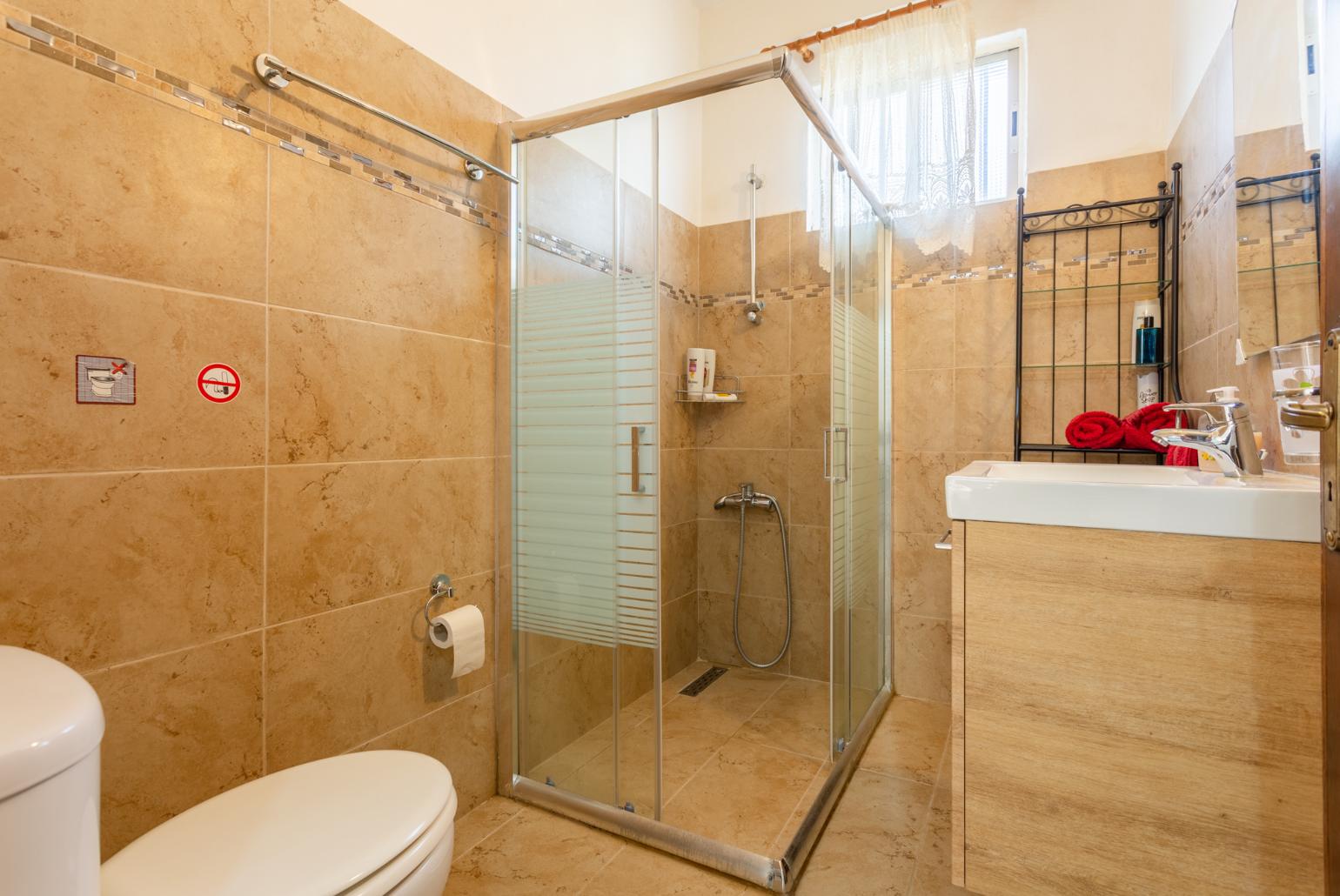 Family bathroom with shower