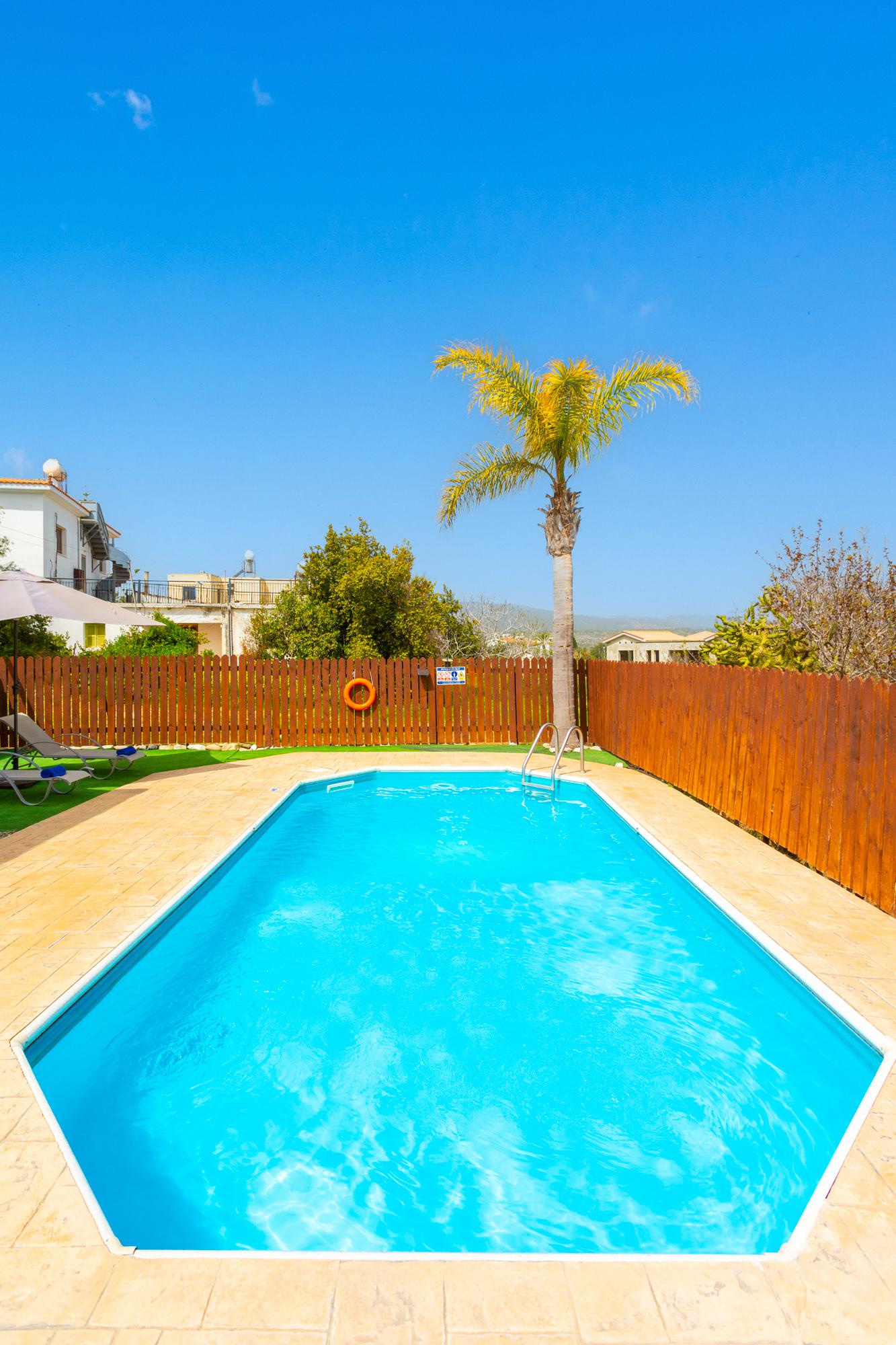 Private pool and terrace