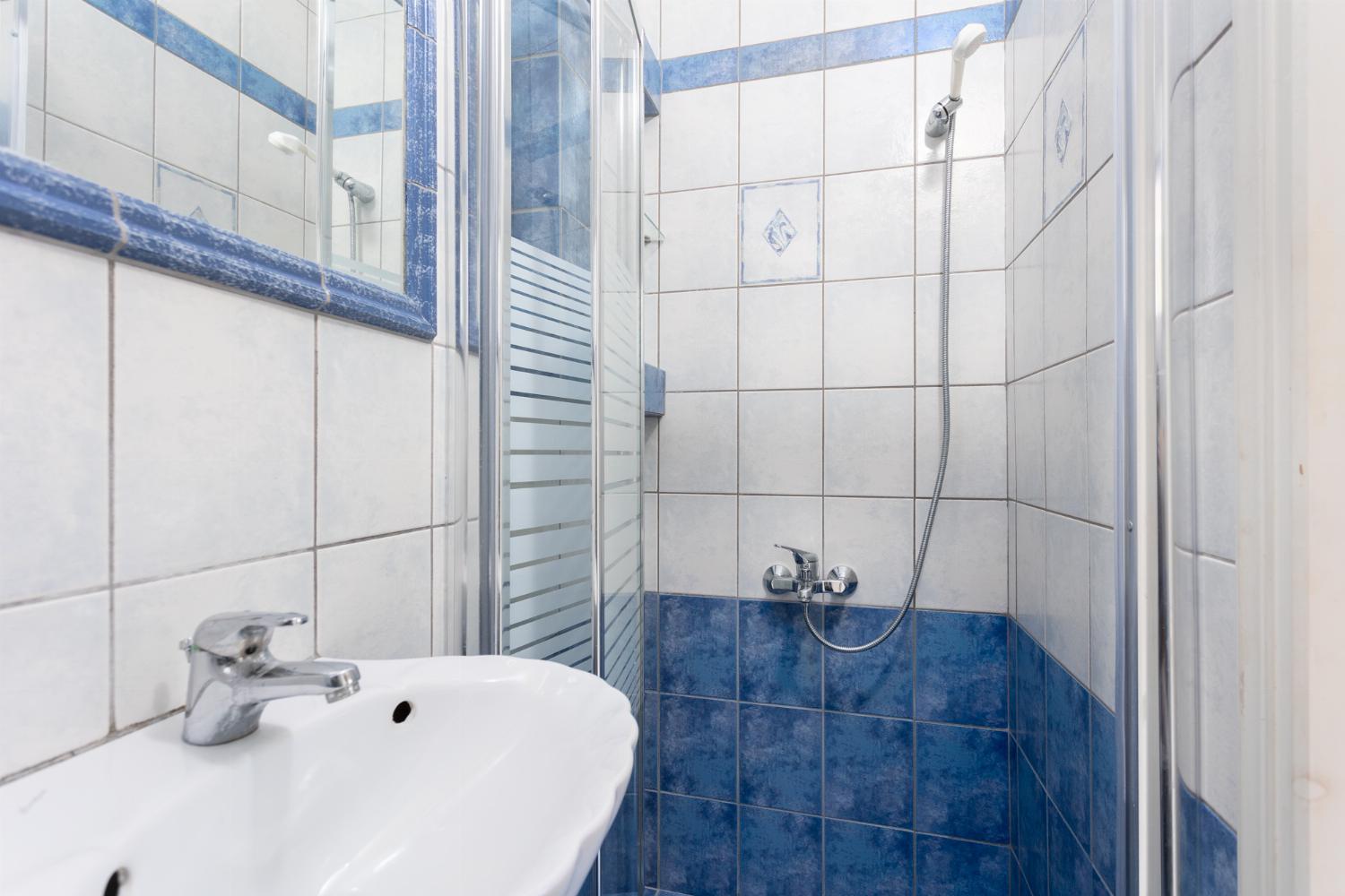 Family bathroom with shower