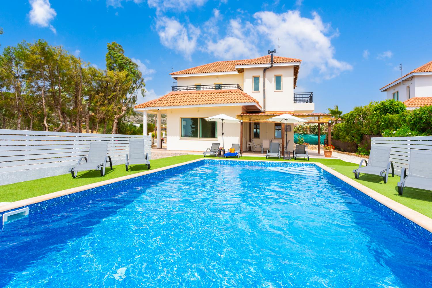 Beautiful villa with private pool and terrace with sea views