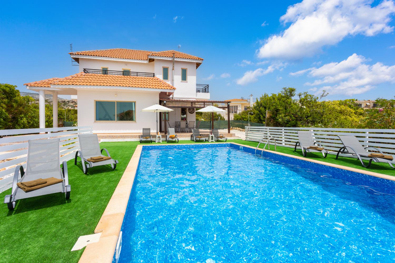 Beautiful villa with private pool and terrace with sea views