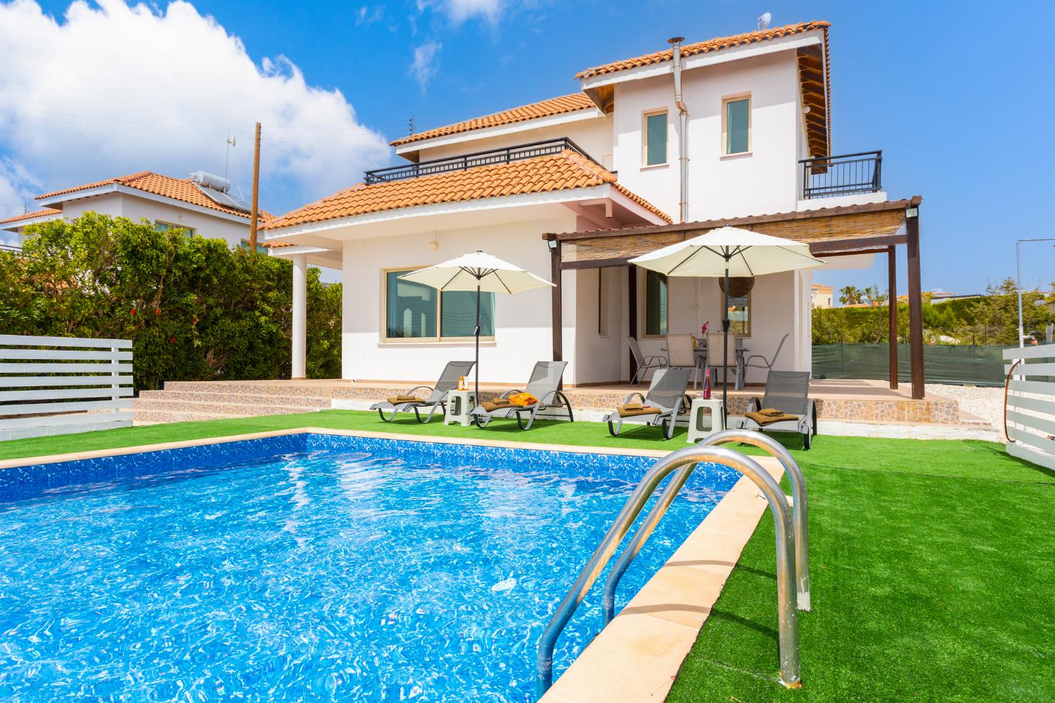 Beautiful villa with private pool and terrace with sea views