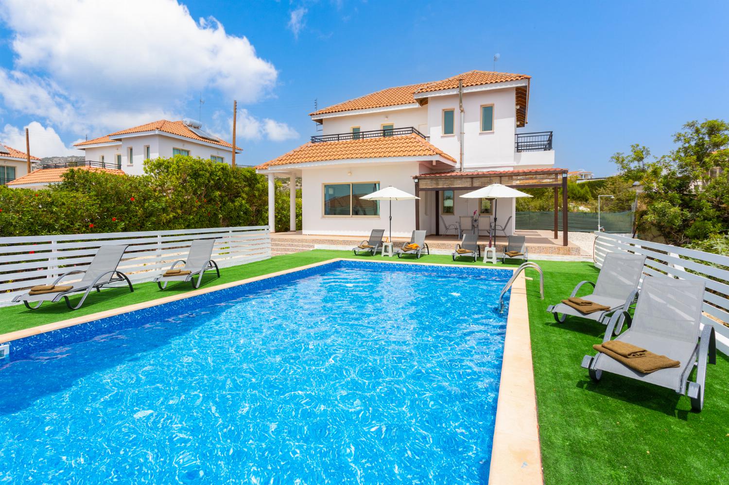 Beautiful villa with private pool and terrace with sea views