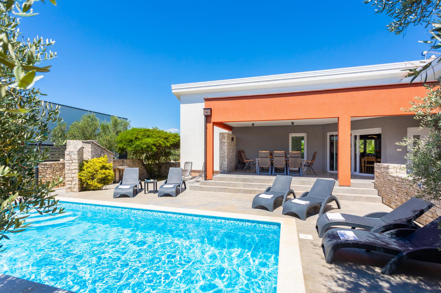 Beautiful villa with private pool and terrace