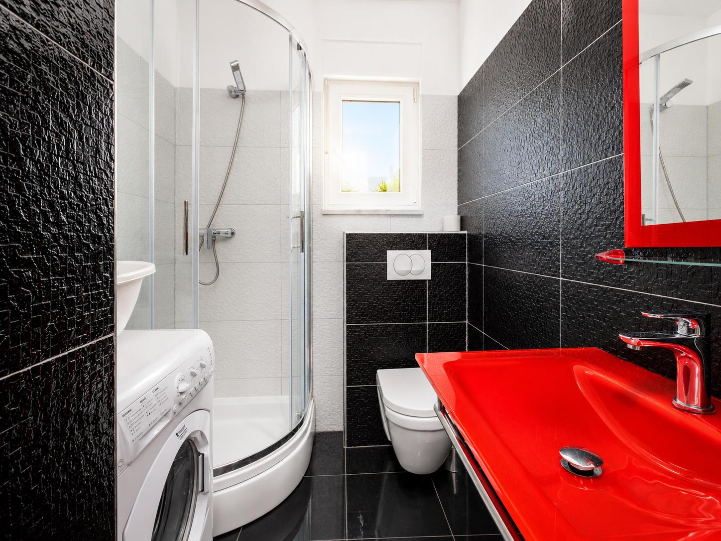 Family bathroom with shower