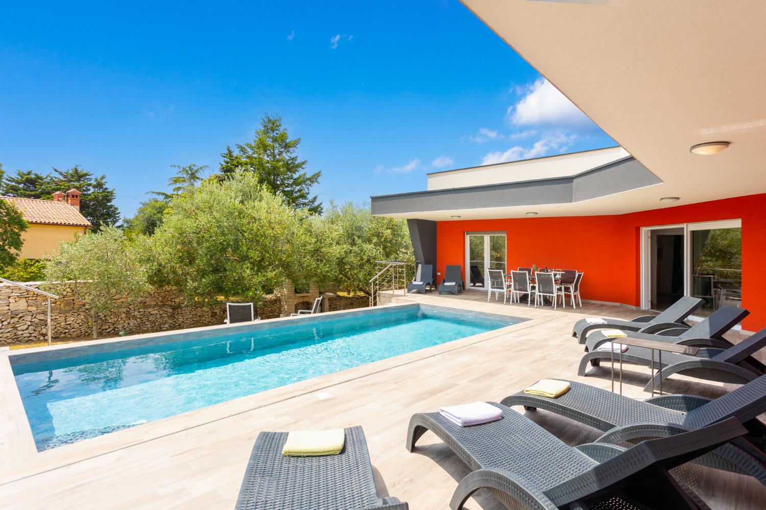Beautiful villa with private pool and terrace