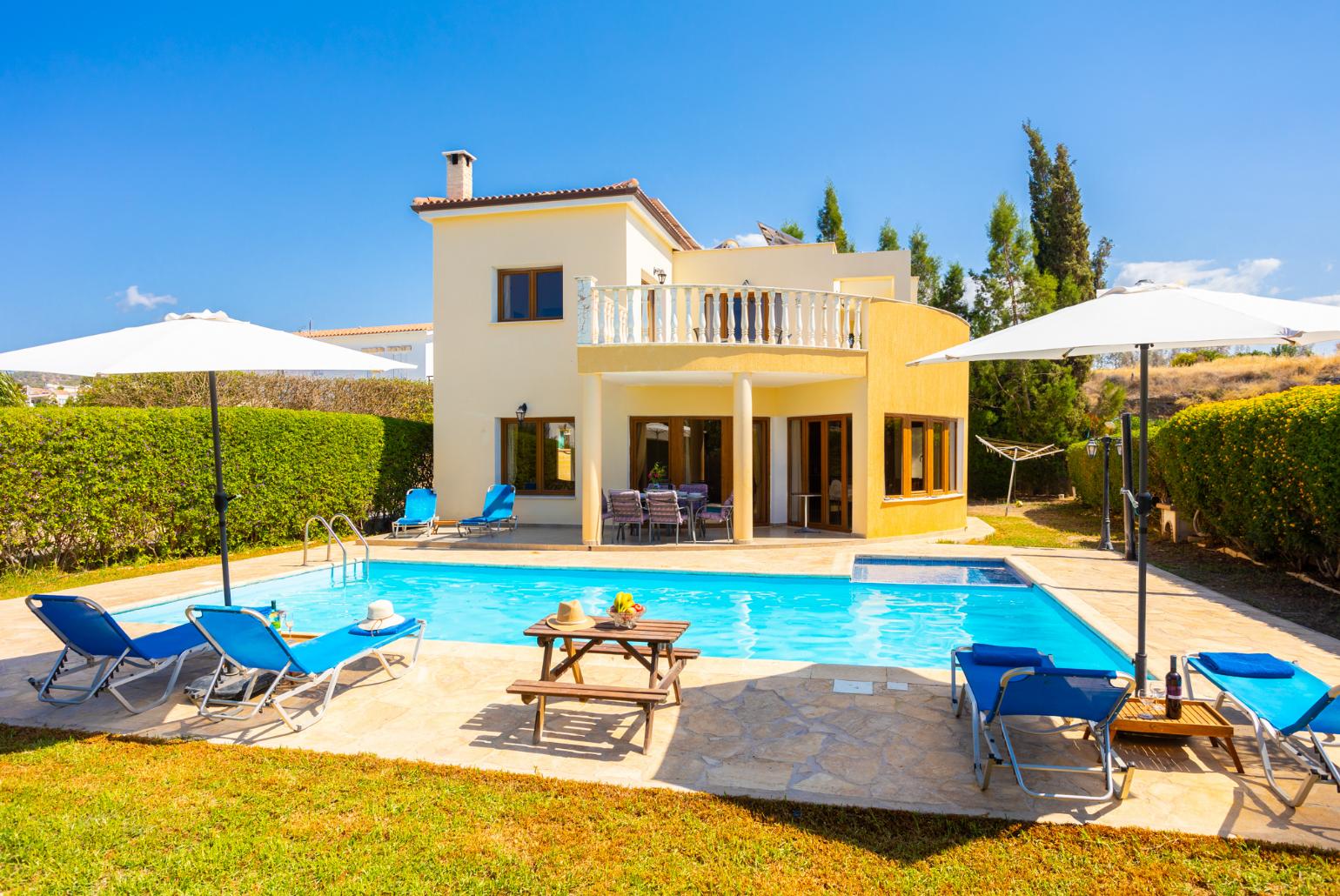 ,Beautiful villa with private pool and terrace