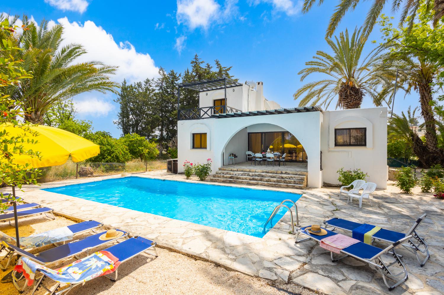 ,Beautiful villa with private pool and terrace