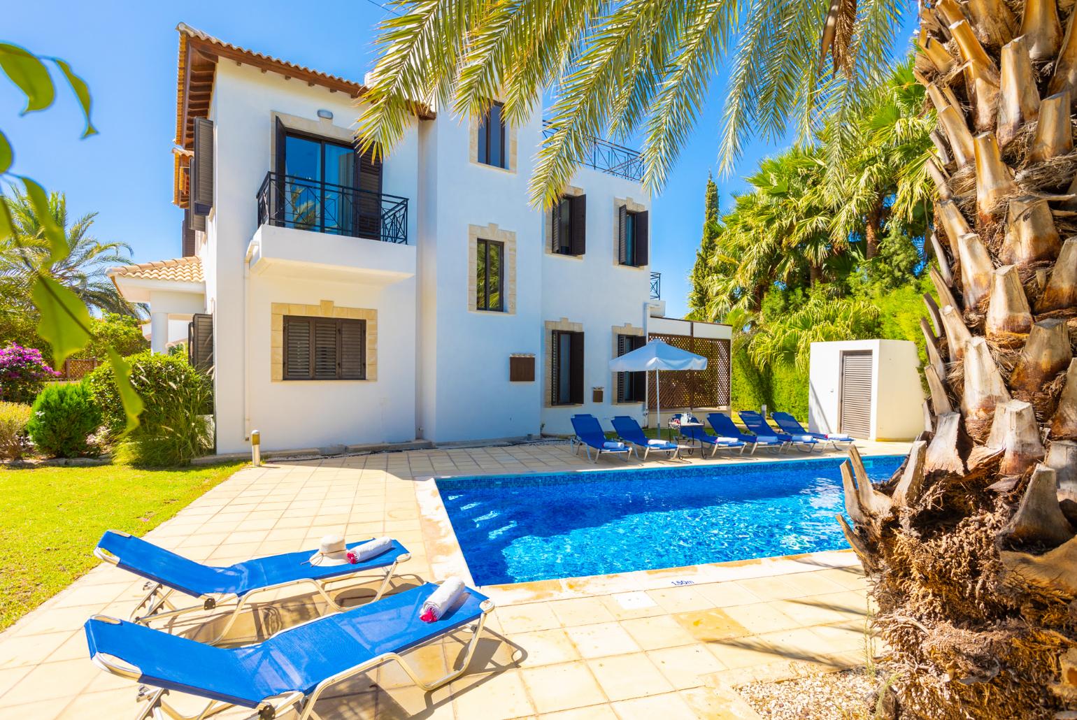 Beautiful villa with private pool, terrace, and garden