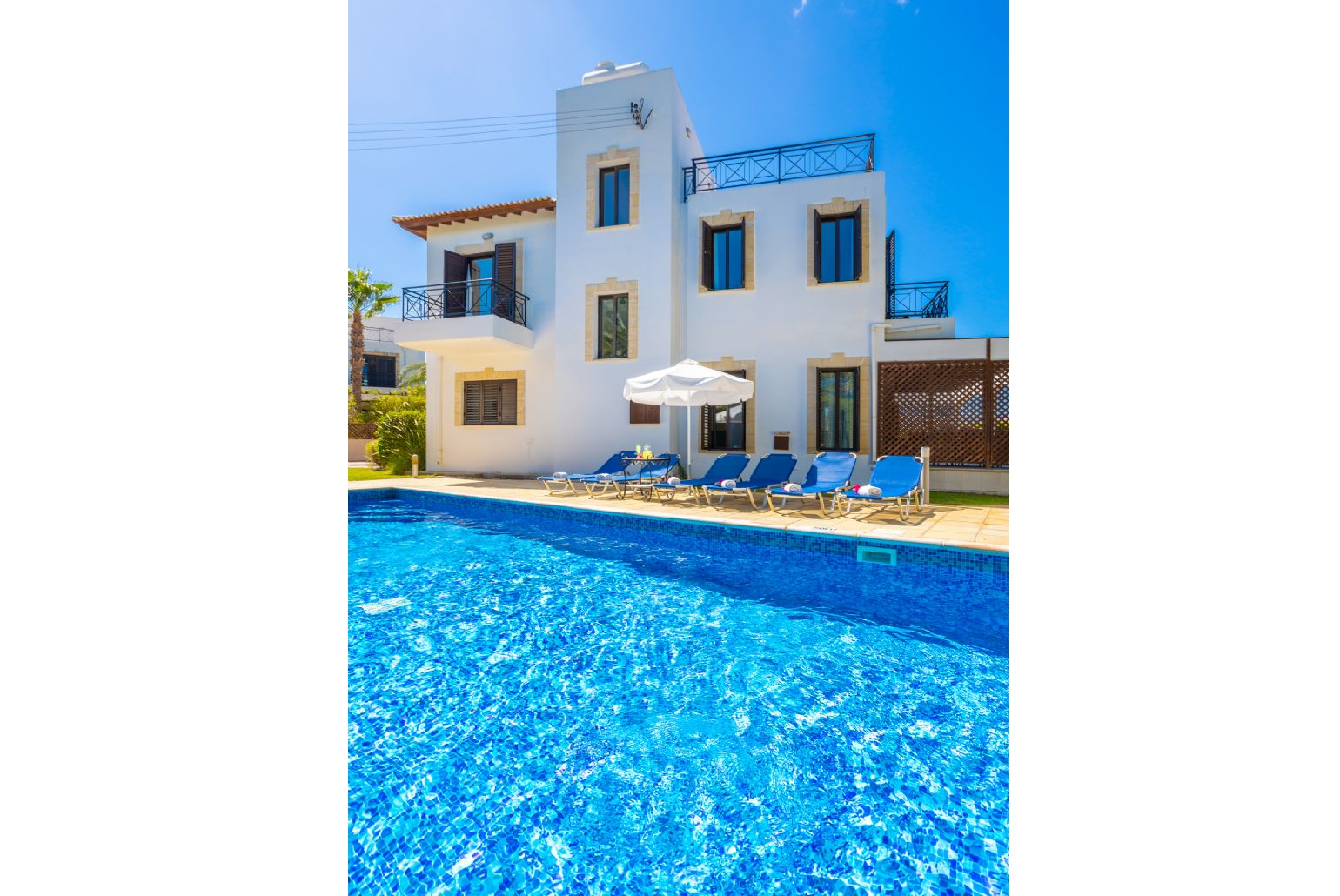 Beautiful villa with private pool, terrace, and garden