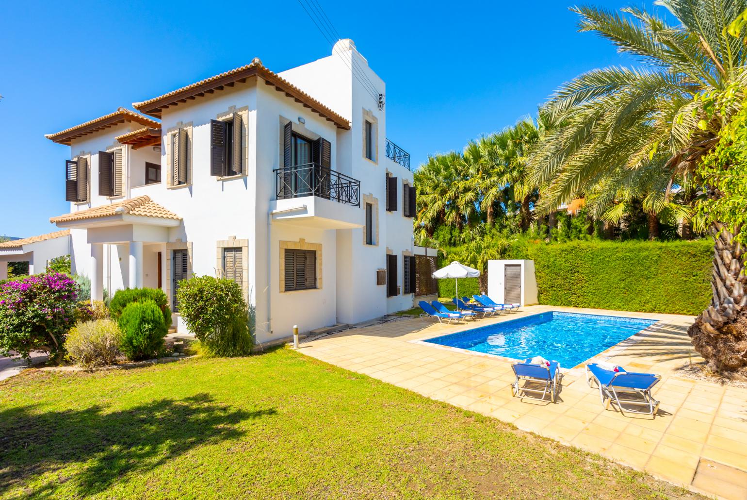 Beautiful villa with private pool, terrace, and garden