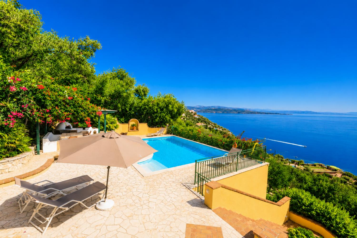 ,Private pool and terrace