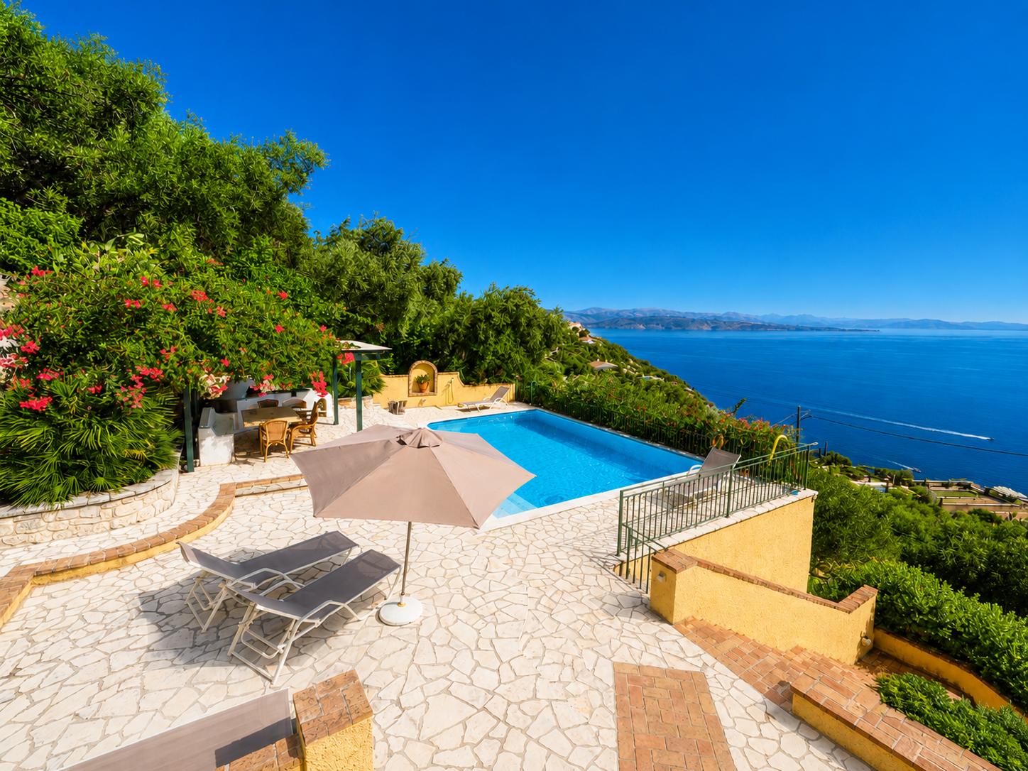 Private pool and terrace