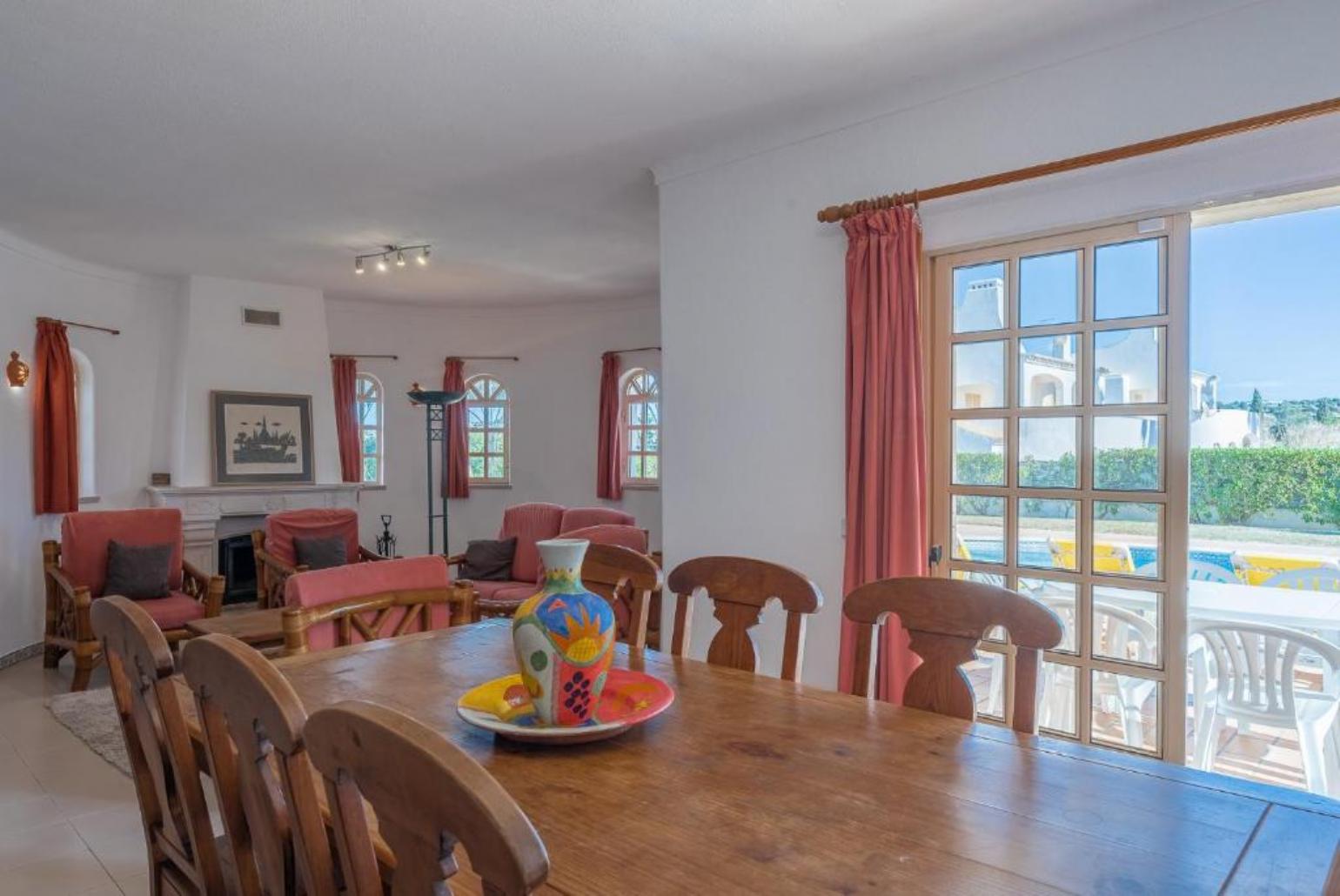 Open-space living room and dinning area