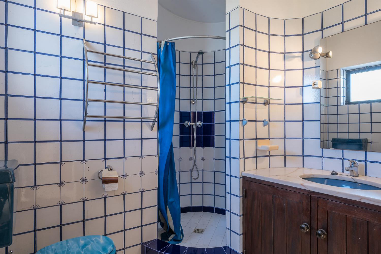 Family bathroom with shower and WC