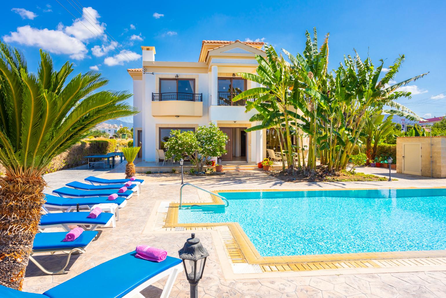 ,Beautiful villa with private pool and terrace