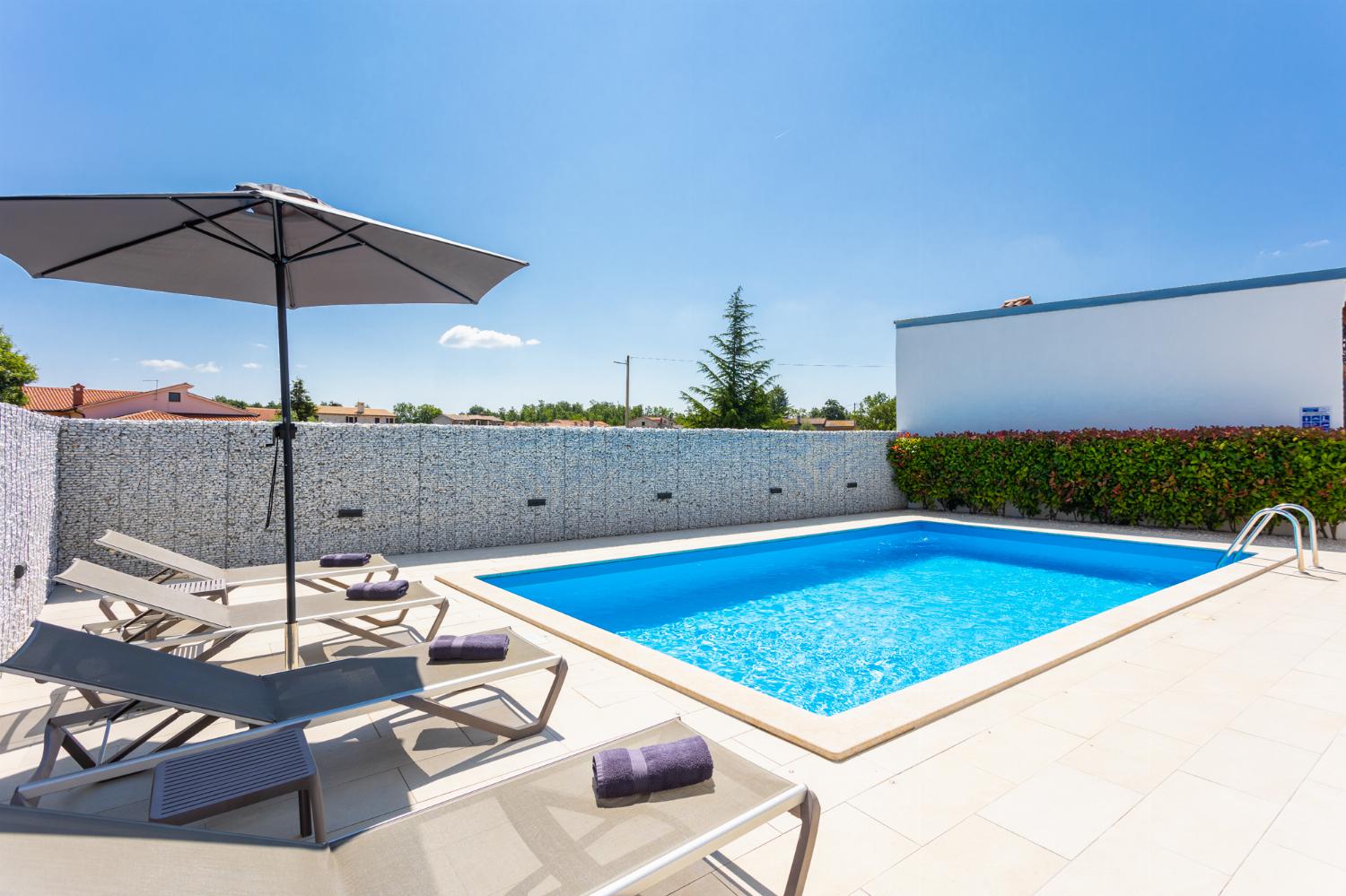 Private pool and terrace