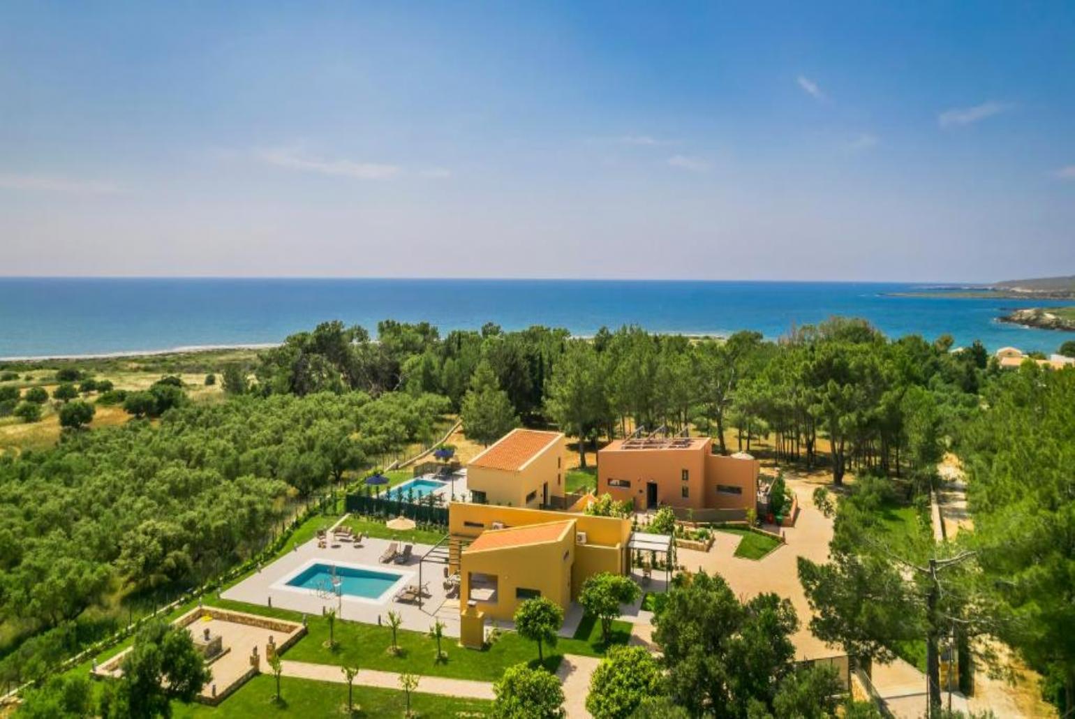 Aerial view of Sound of Sea Villas