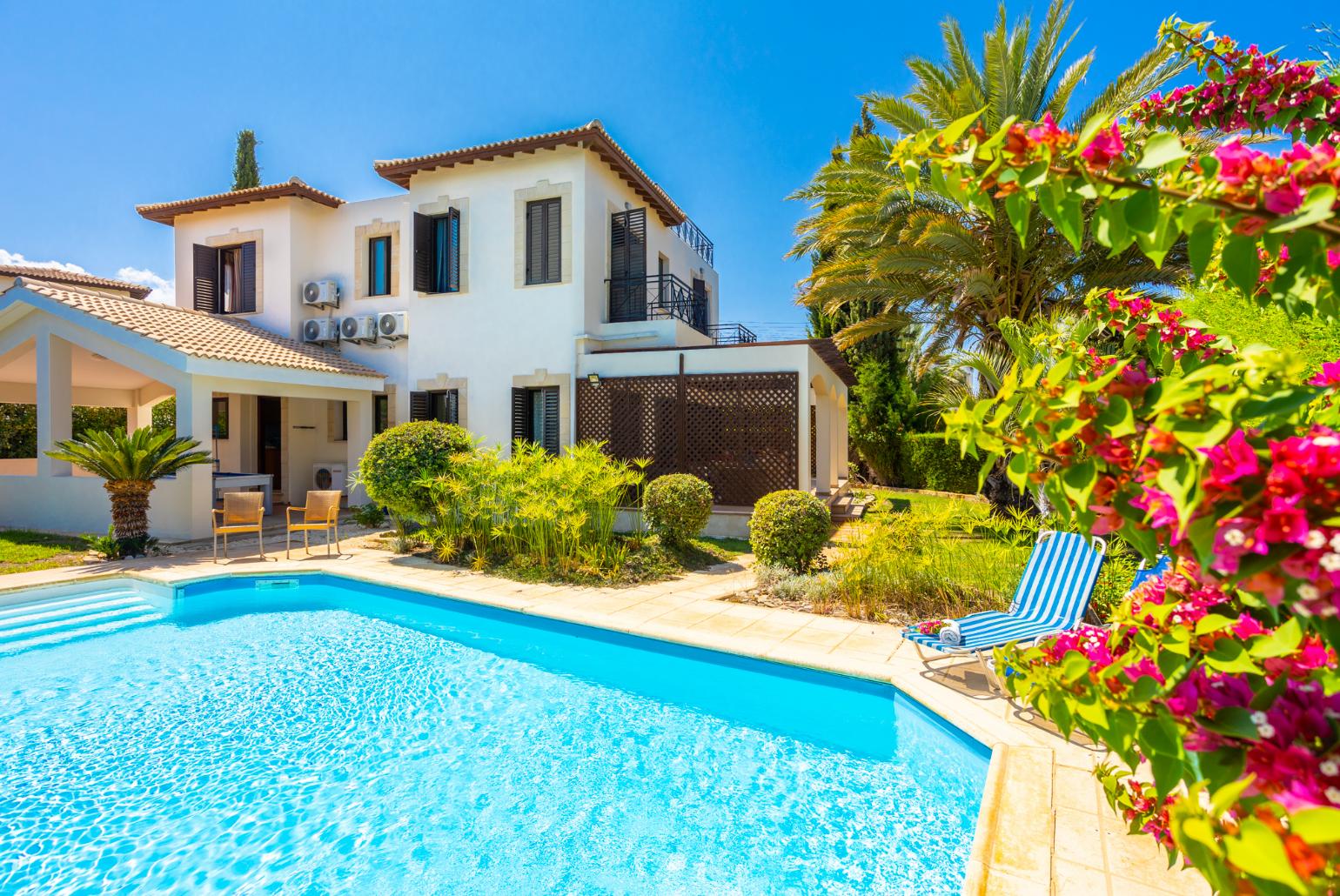 Beautiful villa with private pool, terrace, and garden