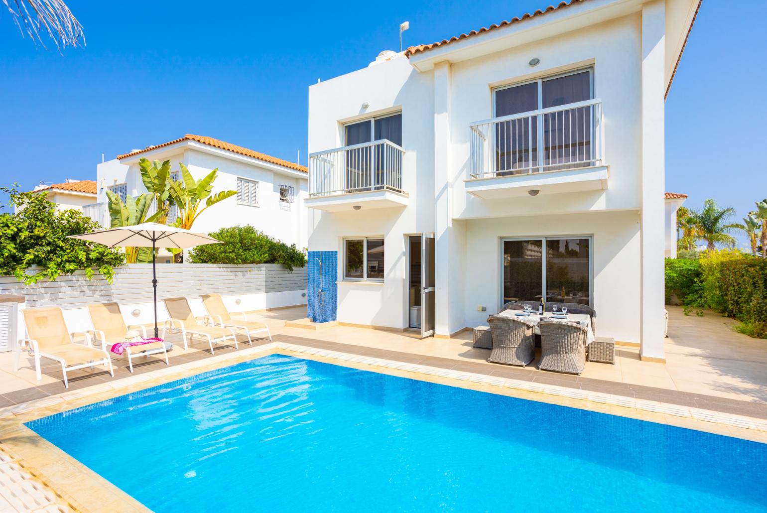 ,Beautiful villa with private pool and terrace