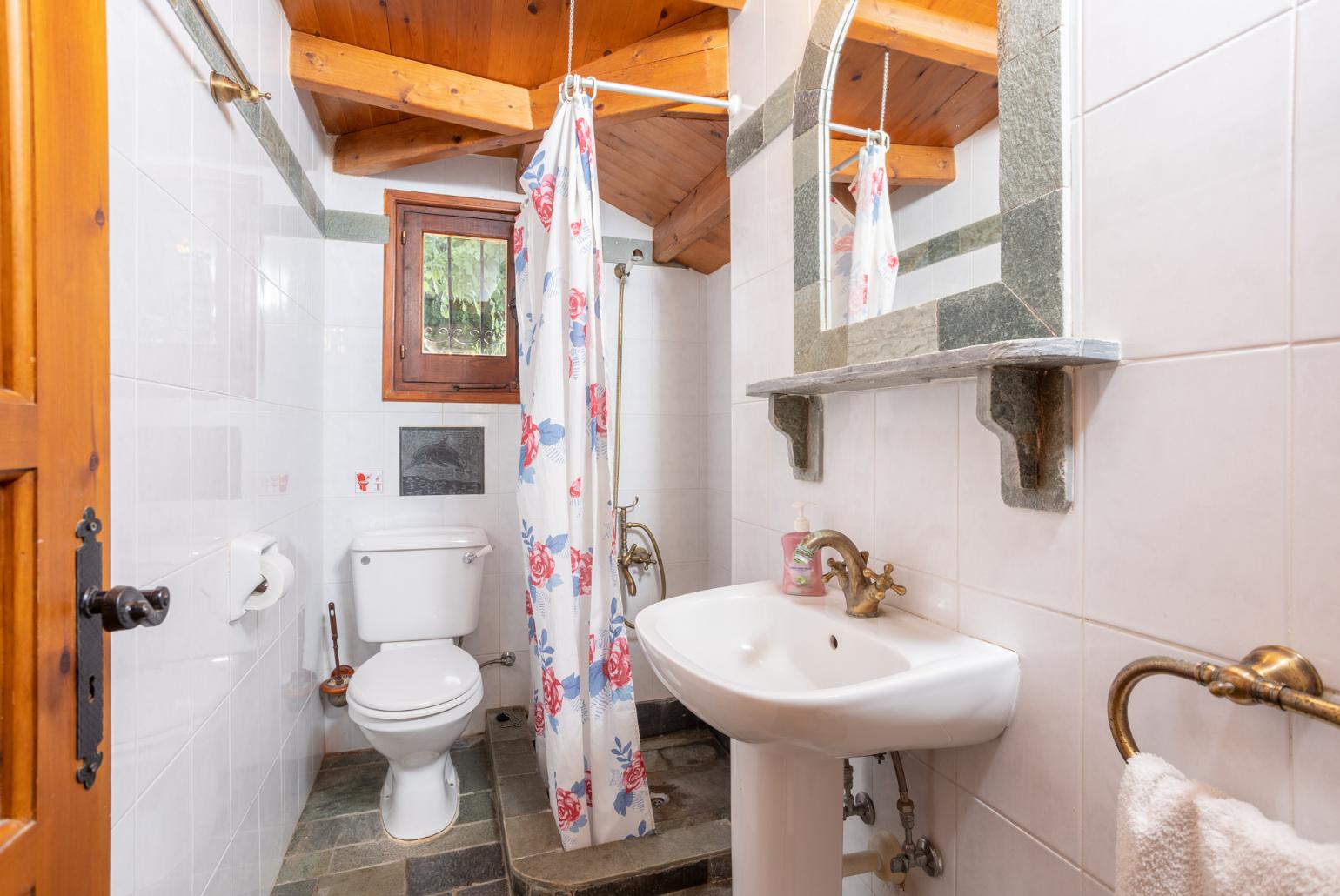 Family bathroom with shower