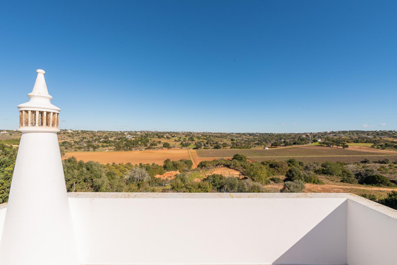 View from the villa