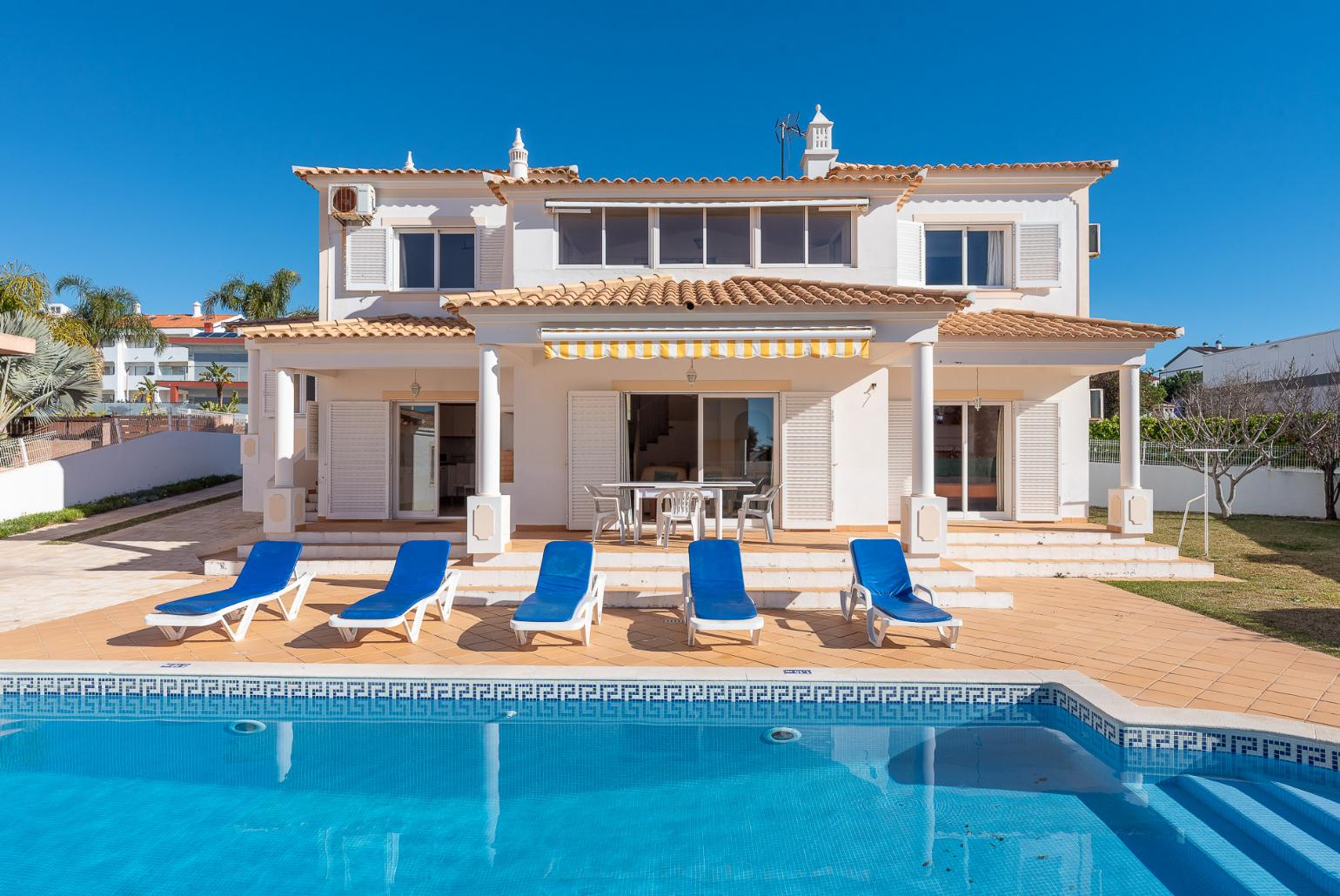 ,Beautiful villa with private swimming pool