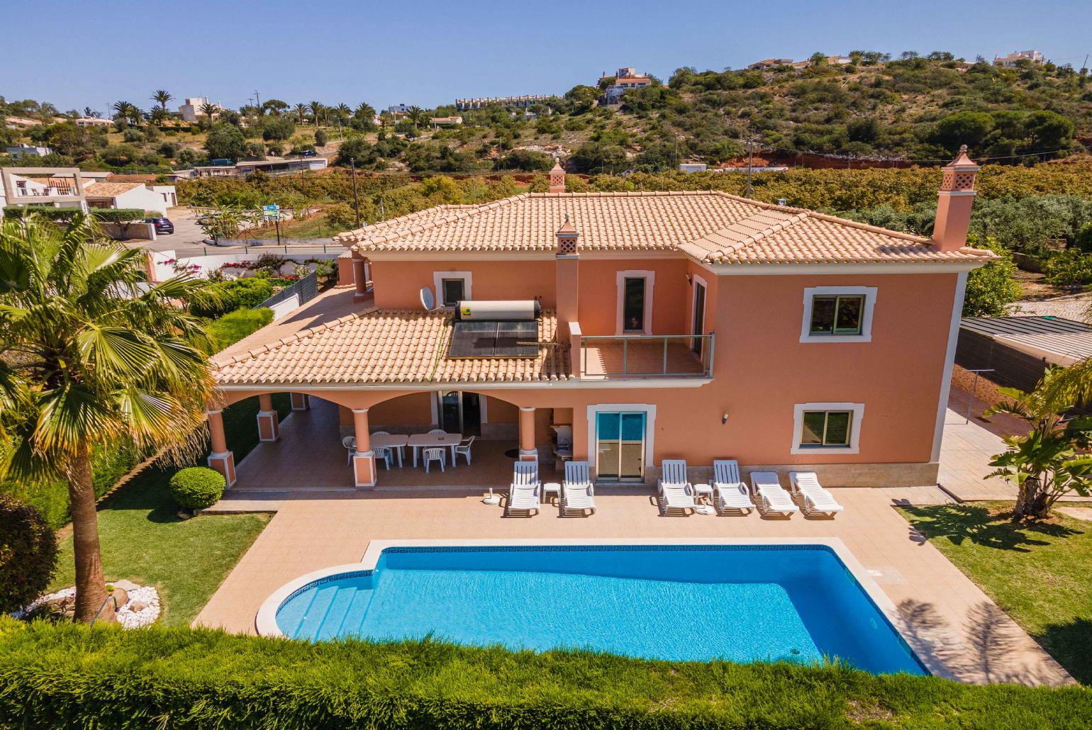 ,Beautiful villa with private swimming pool