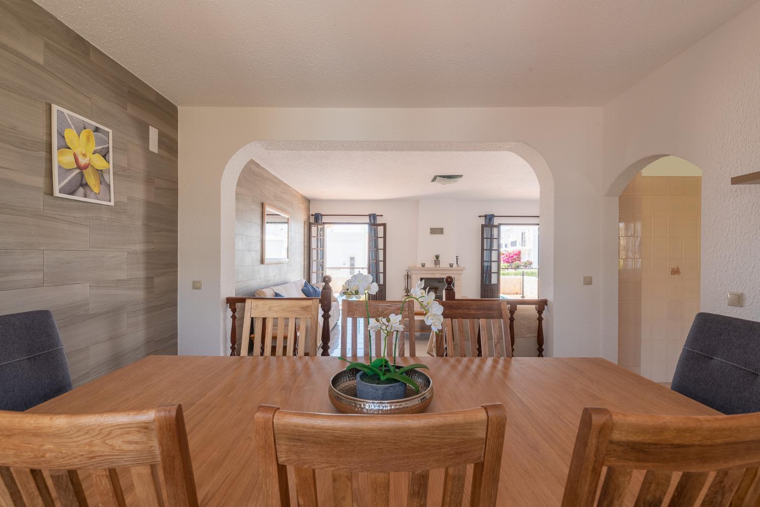 Indoor dining area