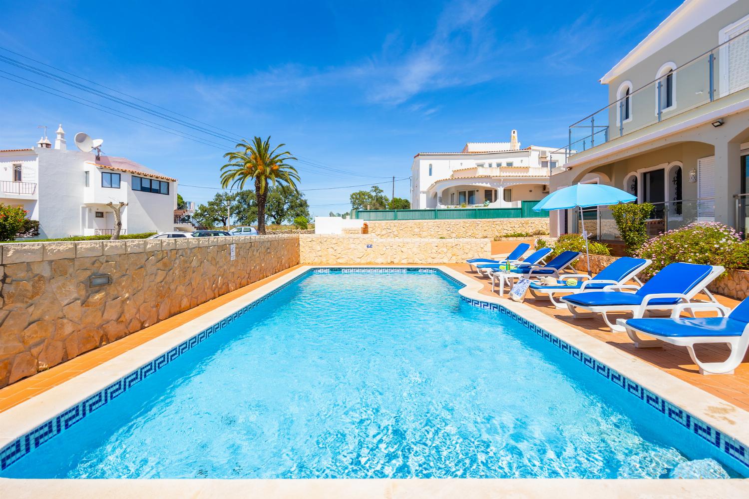 ,Private pool and terrace