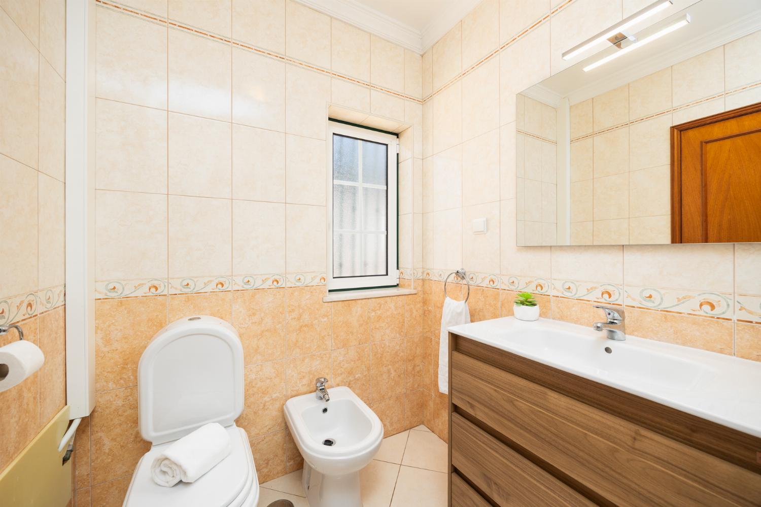 En suite bathroom with shower