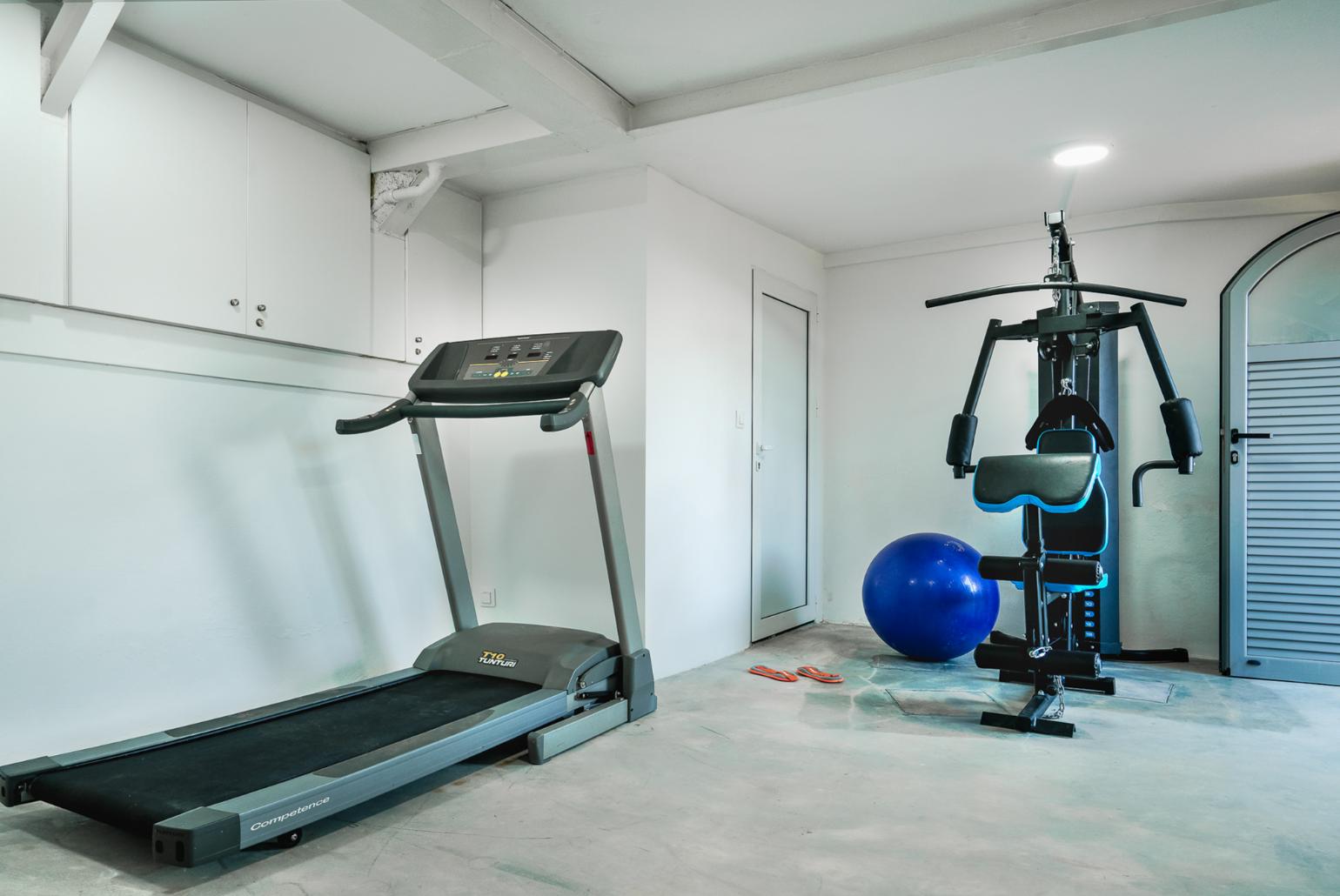 Gym area