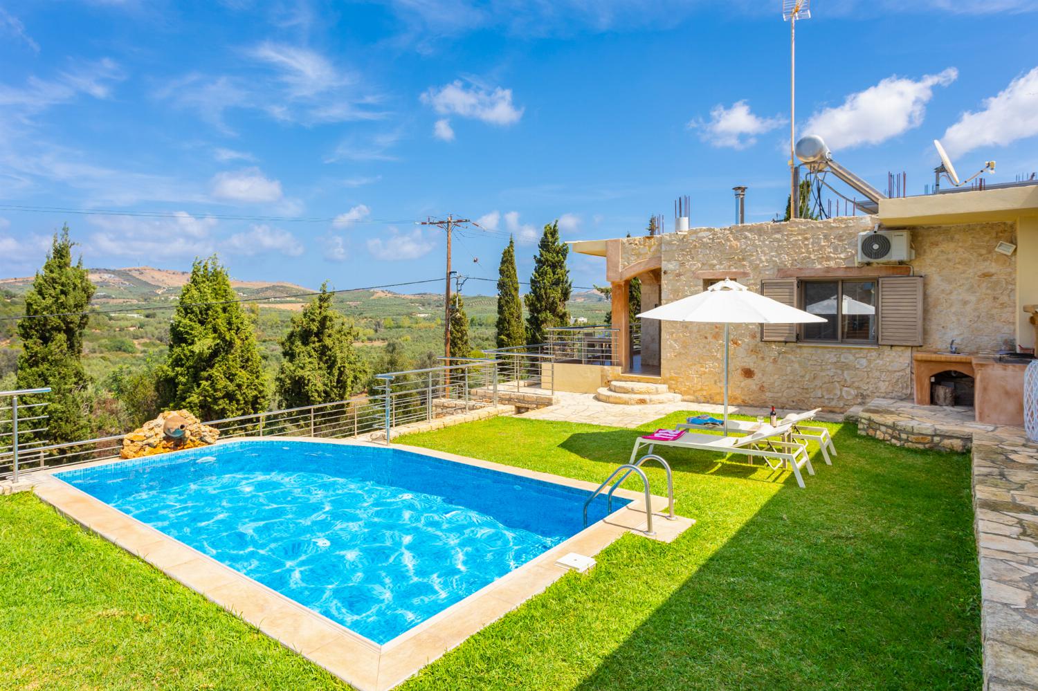 Beautiful villa with private pool and terrace with views