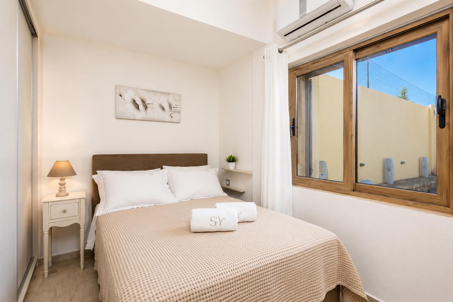 Double bedroom with A/C and TV