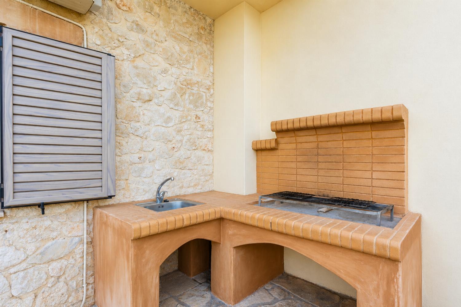 Terrace area with BBQ