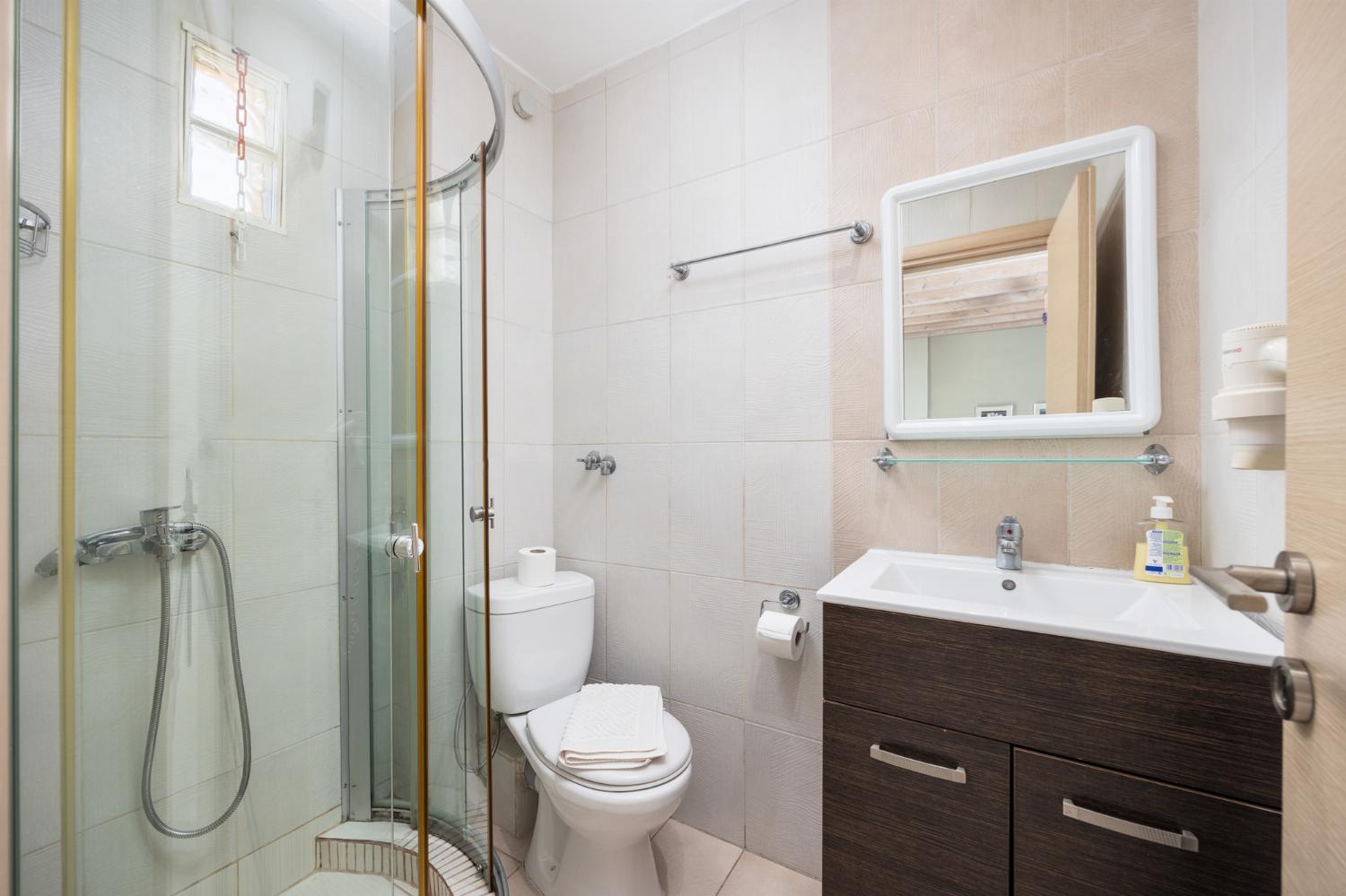 Family bathroom with shower
