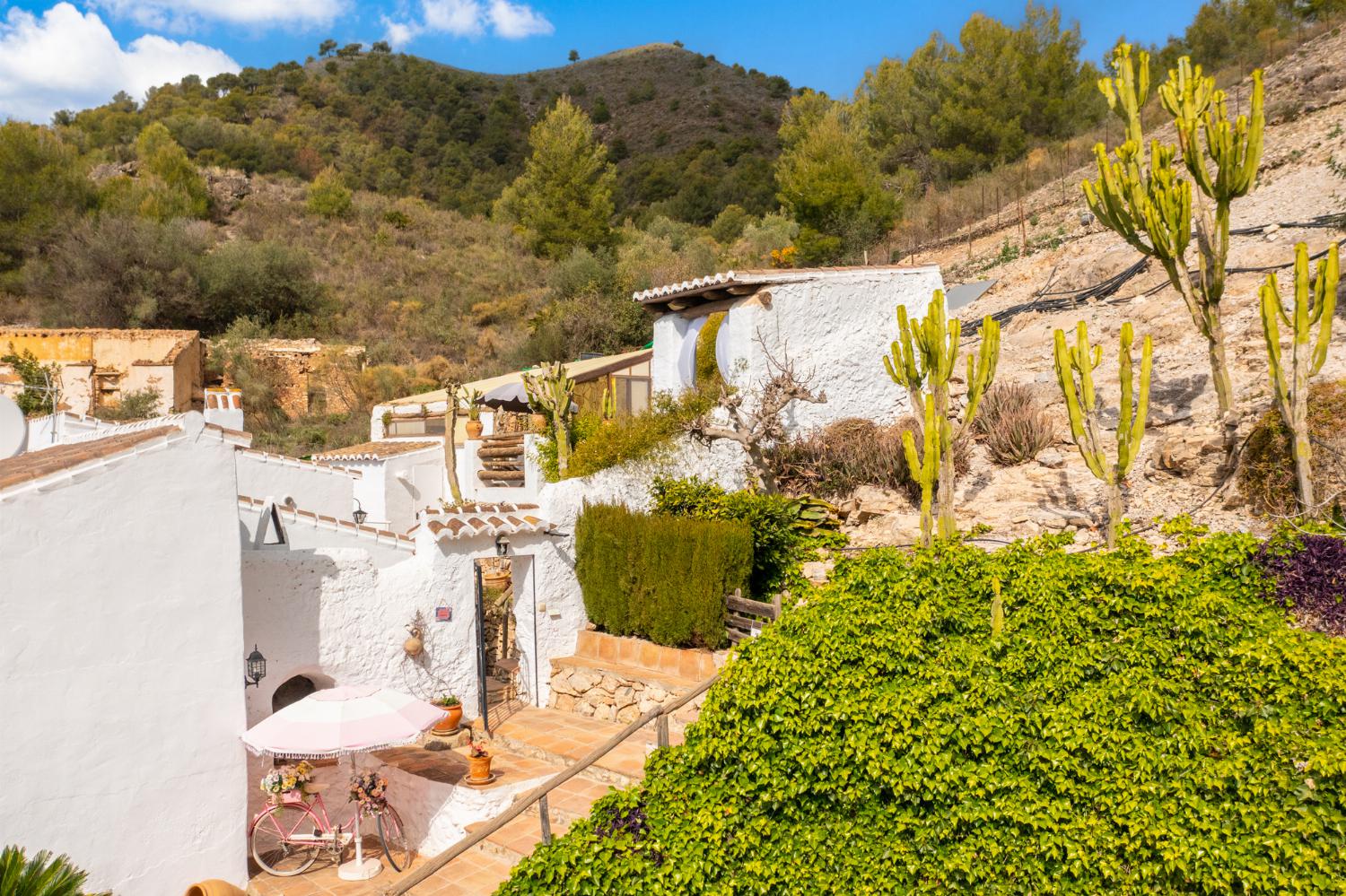 Aerial view of Villa Jardin